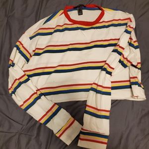 Long sleeve crop top